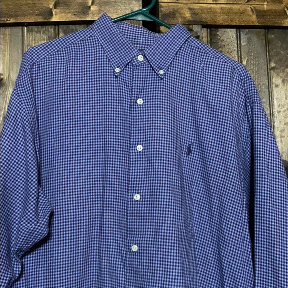 Button down polo